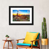 Sonoran Desert Sunset Landscape Wall Art