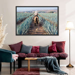Inspecting Agave Plantation Wall Art