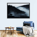 Misty Mountain Bear Wall Art