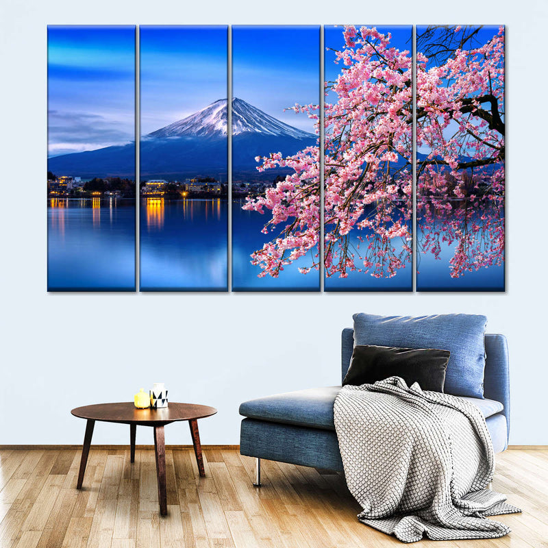 Sakura In Spring Wall Art