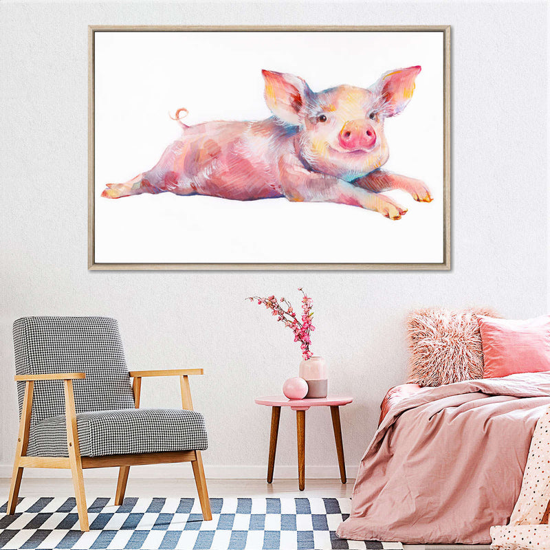 Precious Piglet Wall Art