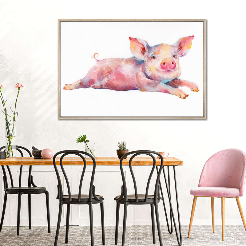Precious Piglet Wall Art