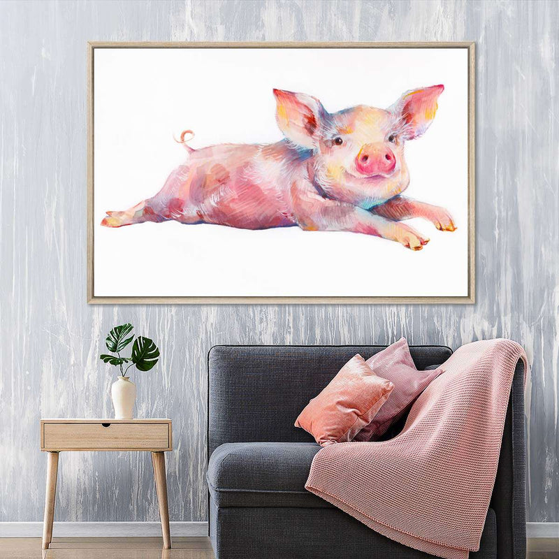 Precious Piglet Wall Art
