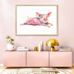 Precious Piglet Wall Art