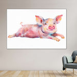 Precious Piglet Wall Art