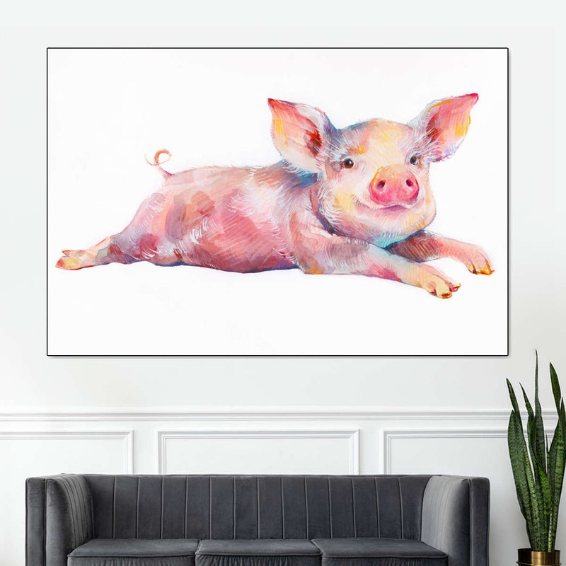 Precious Piglet Wall Art