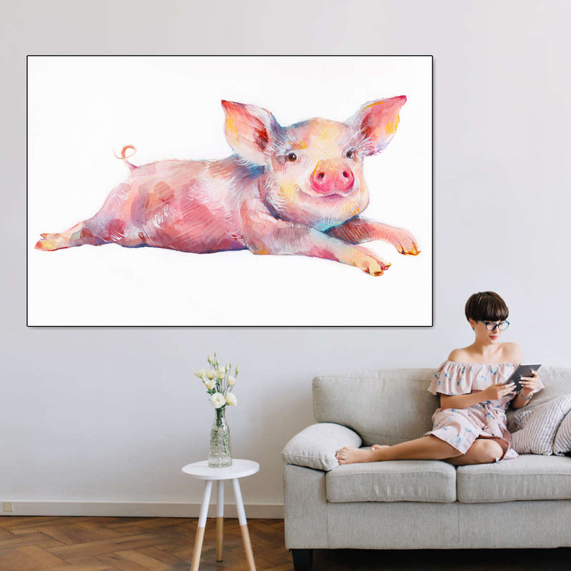 Precious Piglet Wall Art