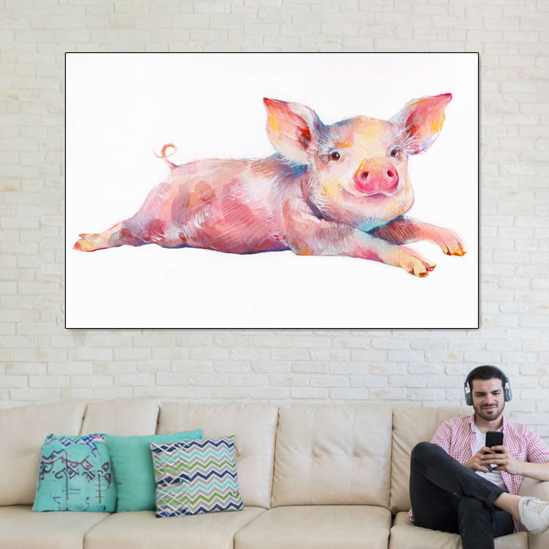 Precious Piglet Wall Art