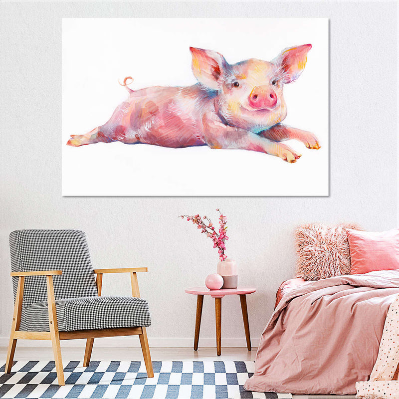 Precious Piglet Wall Art