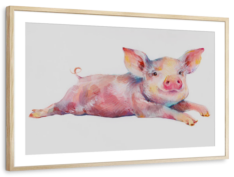 Precious Piglet Wall Art