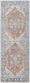 Ezri Rust Washable Area Rug