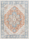 Ezri Rust Washable Area Rug