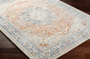 Emke Rust Washable Area Rug