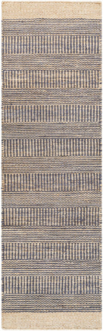Blue Elle Jute Rug