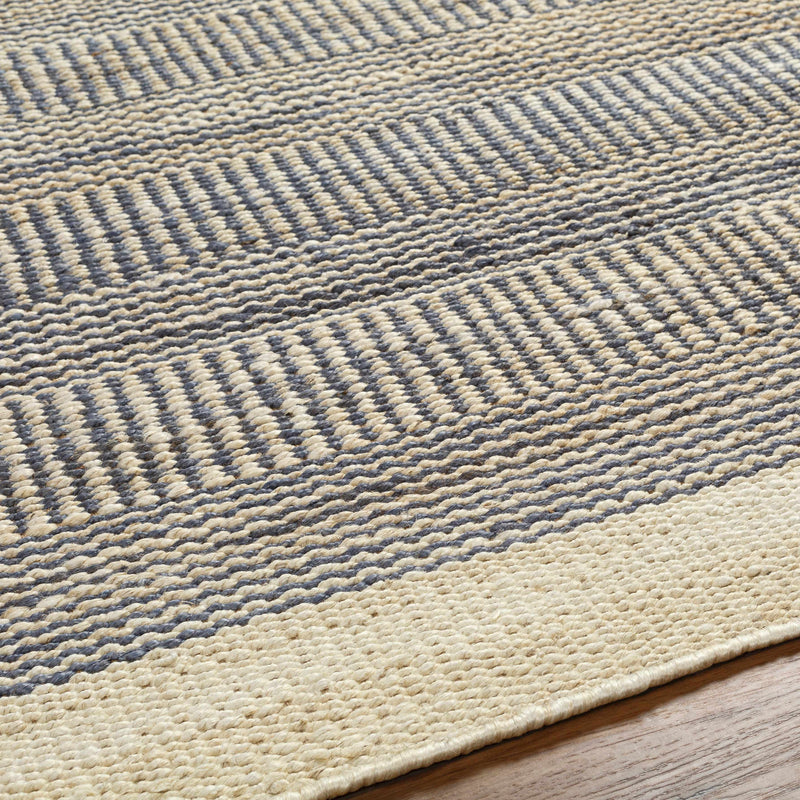 Blue Elle Jute Rug