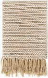 Pill Metallic Champagne Throw
