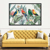 Tropical Safari Parrots Wall Art