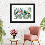 Tropical Safari Parrots Wall Art