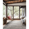 Amara Silver/Dark Grey Hand-Knotted Rug
