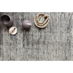 Amara Silver/Dark Grey Hand-Knotted Rug