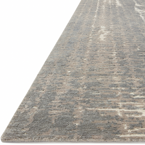 Atlas Ivory / Pewter Hand-Knotted Rug