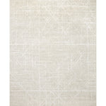 Atlas Bone / Silver Hand-Knotted Rug