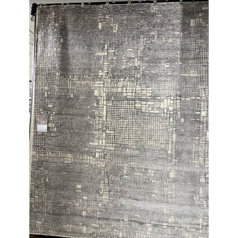 Atlas Grey / Natural Hand-Knotted Rug