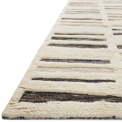 Bennett Ivory / Charcoal Hand-Knotted Rug