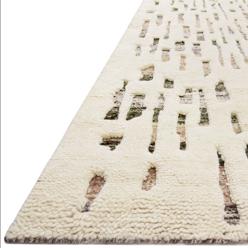Bennett Ivory / Forest Hand-Knotted Rug