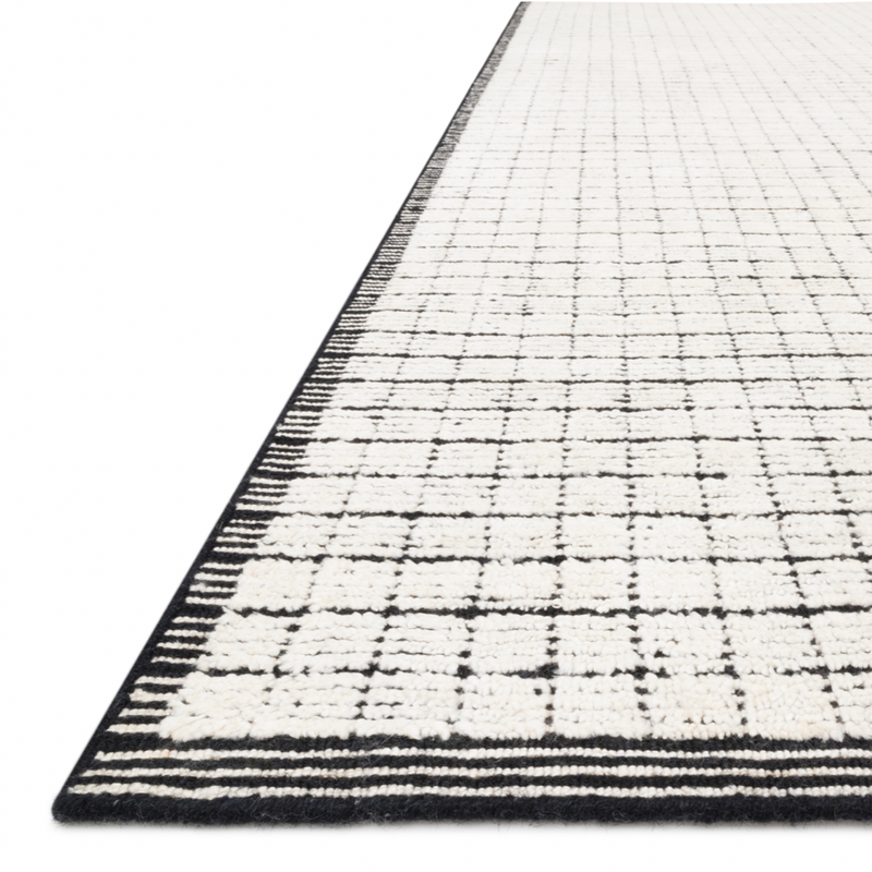 Beverly Ivory/Black Rug