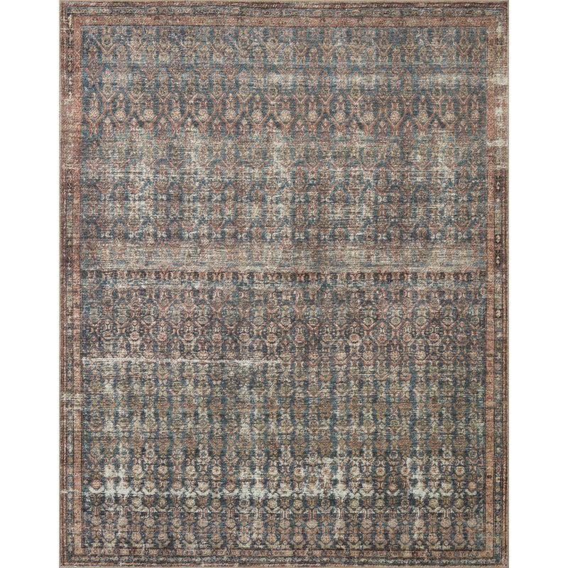 Billie Amber Lewis x Loloi Ocean / Brick Rug