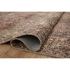 Billie Amber Lewis x Loloi Aqua / Rust Rug
