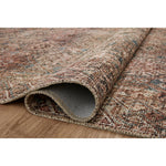 Billie Amber Lewis x Loloi Aqua / Rust Rug