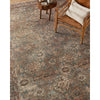 Billie Amber Lewis x Loloi Aqua / Rust Rug