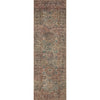 Billie Amber Lewis x Loloi Aqua / Rust Rug