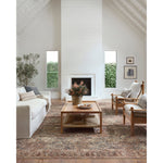 Billie Amber Lewis x Loloi Aqua / Rust Rug