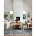 Billie Amber Lewis x Loloi Denim / Blush Rug