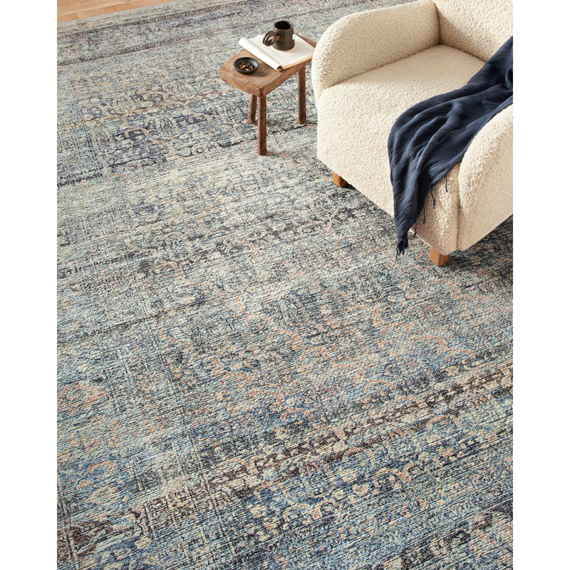 Billie Amber Lewis x Loloi Denim / Blush Rug