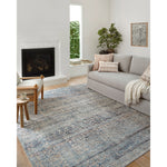 Billie Amber Lewis x Loloi Denim / Blush Rug