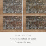 Billie Amber Lewis x Loloi Tobacco Rust Rug