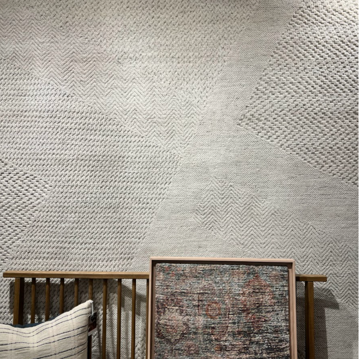 Collins Amber Lewis x Loloi Ivory Hand-Knotted Rug