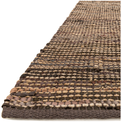 Leather & Jute Rug