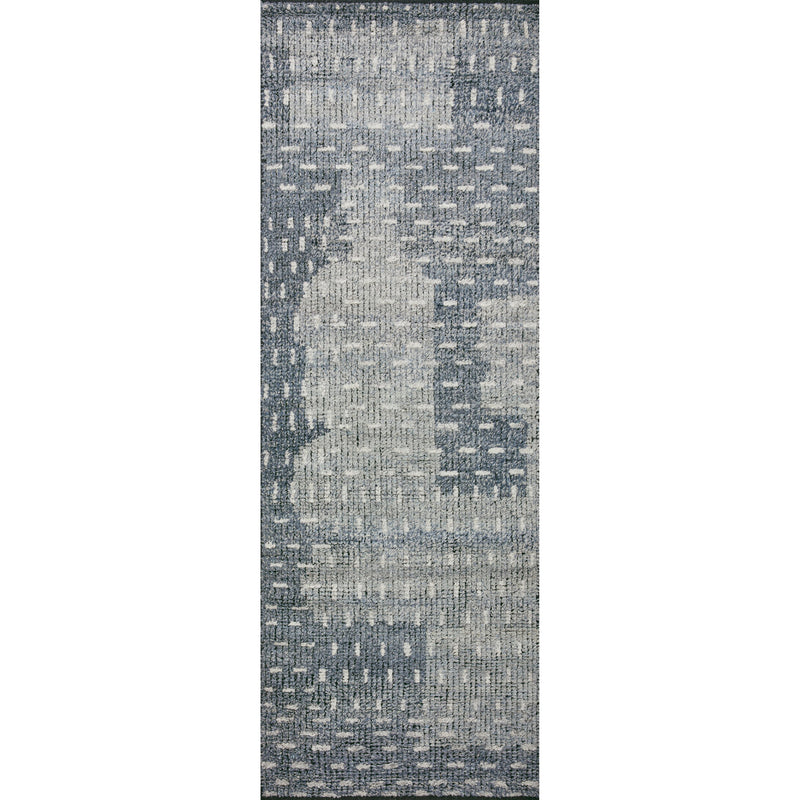 Gwyneth Amber Lewis x Loloi Denim / Sky Hand-Knotted Runner