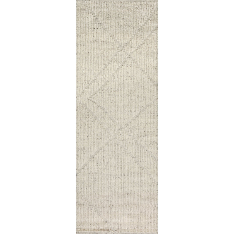 Gwyneth Amber Lewis x Loloi Ivory / Silver Hand-Knotted Rug