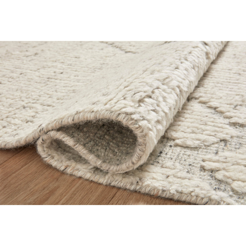 Gwyneth Amber Lewis x Loloi Ivory / Silver Hand-Knotted Rug