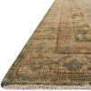 Heirloom Aqua / Terracotta Hand-Knotted Rug