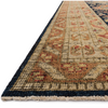Heirloom Navy / Multi Hand-Knotted Rug