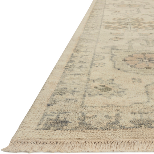 Helena Beige / Stone Hand-Knotted Rug