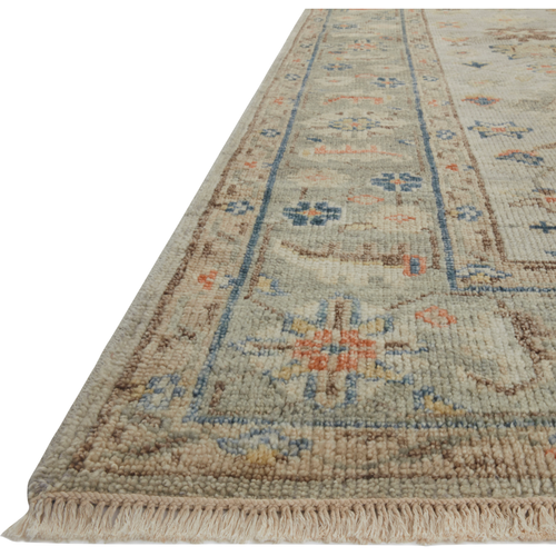 Helena Stone / Multi Hand-Knotted Rug