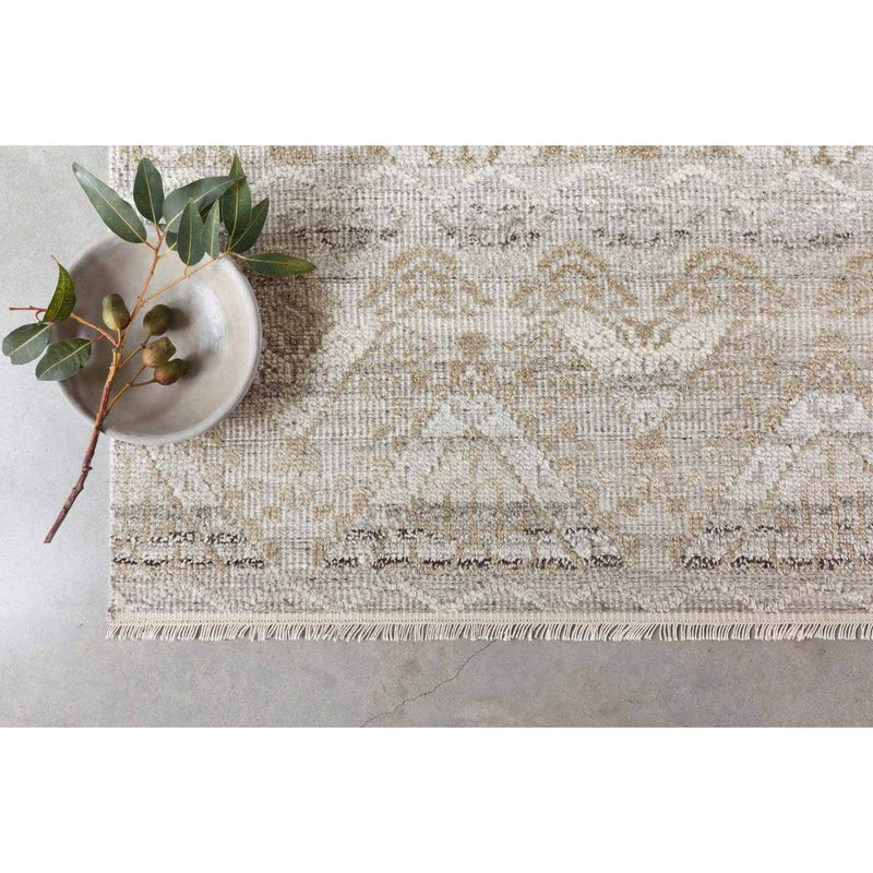 Idris Granite/Sand Hand-Knotted Rug